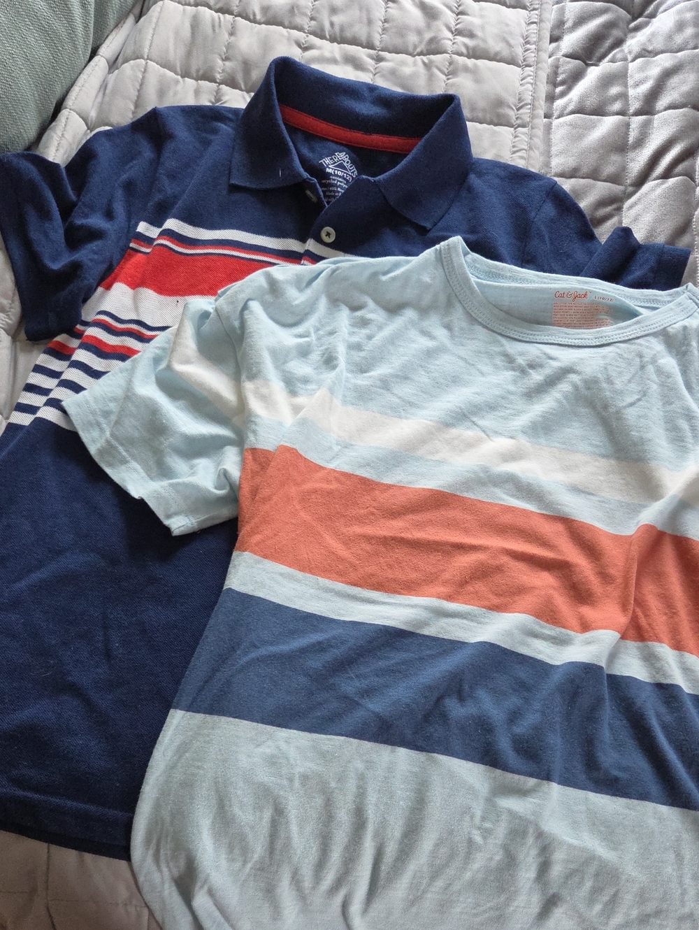 Big Boys There Abouts Polo & Cat&jack Tee Set -